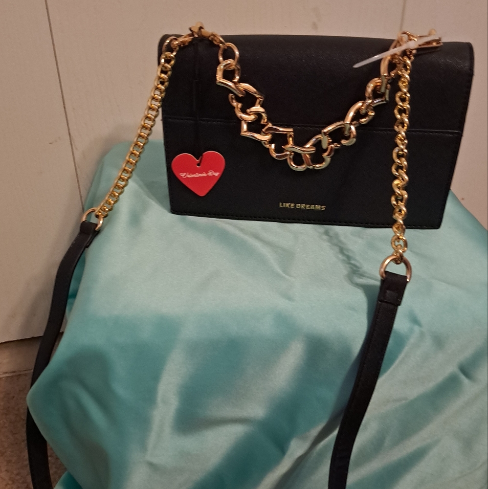 Black handbag